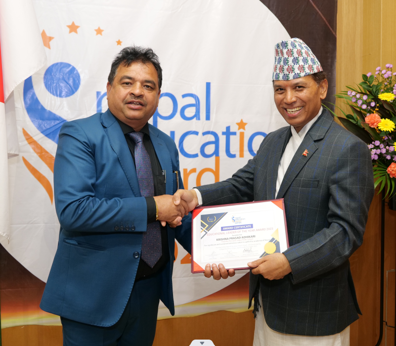 Krishna Adhikari Founder Principal, Valley Public School