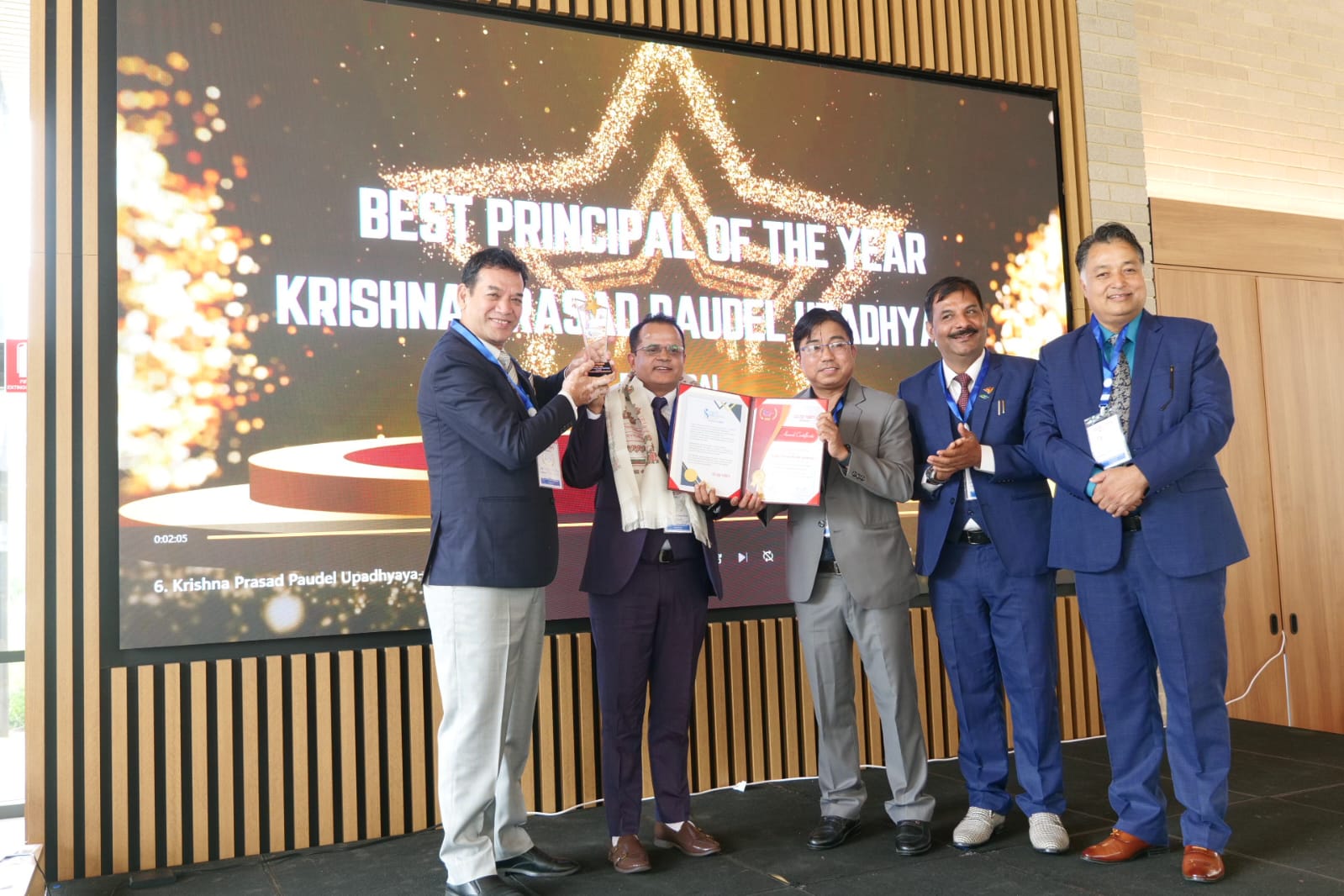 Krishna Prasad Paudel Upadhyaya , Principal , Sagarmatha English Boarding School